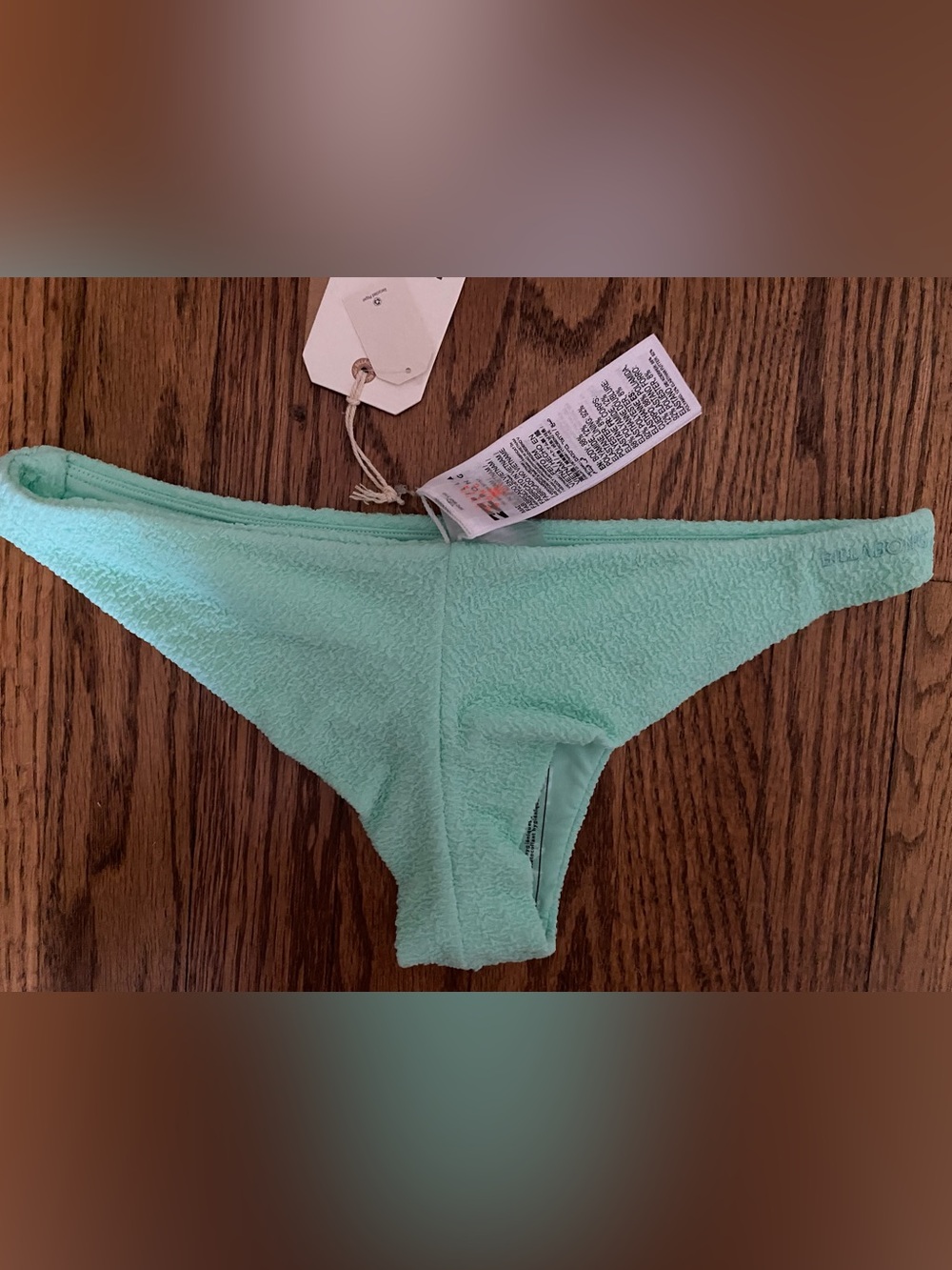 Billabong Mint Textured Bikini Set NWT - Picture 5 of 5